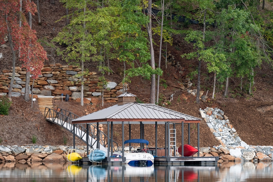 Prevent erosion damage and safeguard your waterfront property with expert shoreline protection and enhancement solutions by Shorelife Brands.